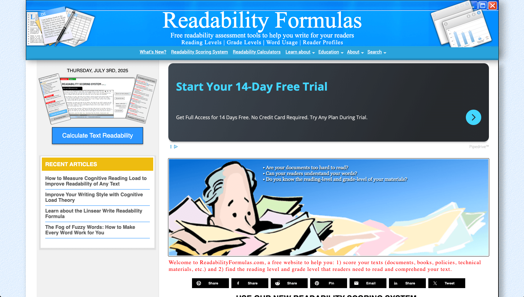 readabilityformula