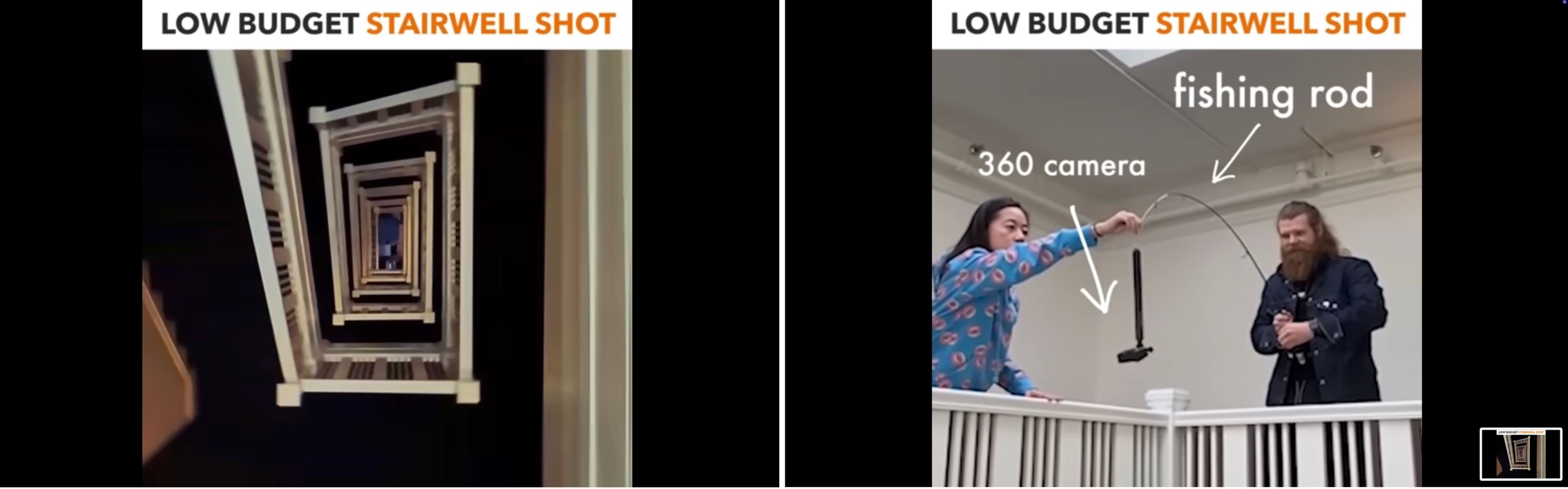 カレン・X・チェンの「釣り竿ショット」動画