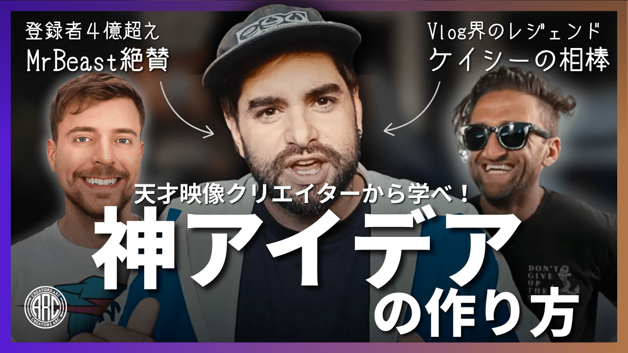 Featured image for 【海外情報】MrBeastの「影のブレイン」から学ぶ神アイデアの作り方｜大物YouTuberが惚れ込む天才映像クリエイター、ダン・メイス